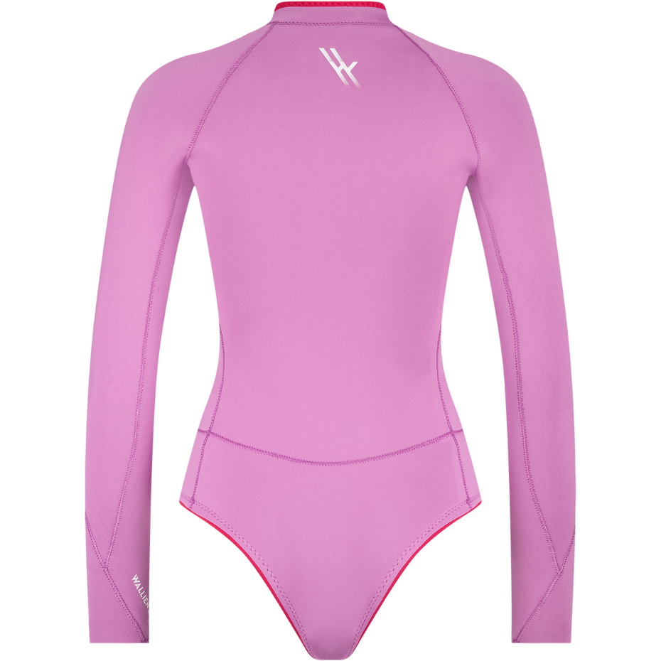 2026 Wallien Womens Horizonia Yulex 1.5mm Front Zip Springsuit Wetsuit 10101 - Lilac